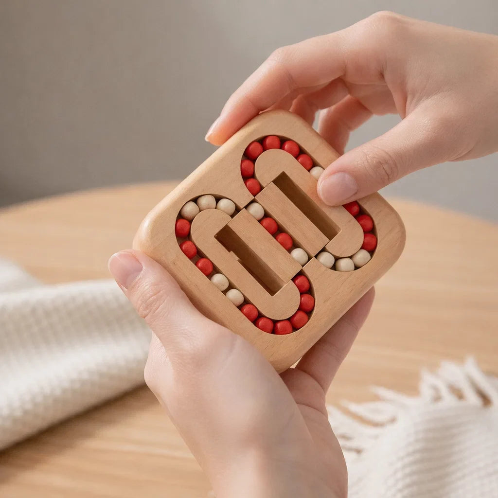Wooden Spinning Puzzle