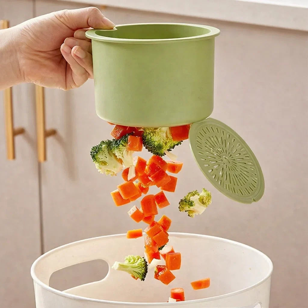 Hanging Sink Strainer Basket – Drain Without the Mess