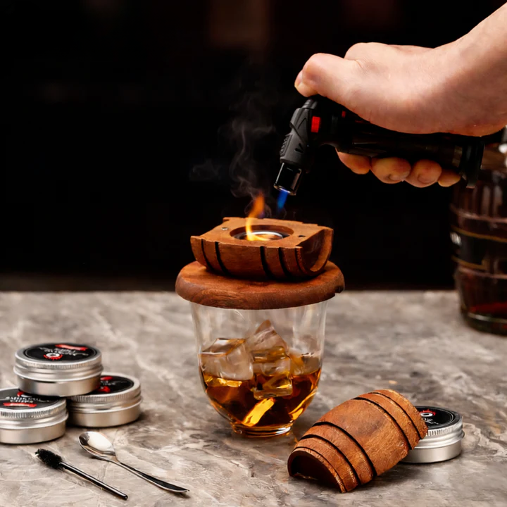 Cocktail-Smoker-Set – Smoky Aroma for Whiskey & Drinks