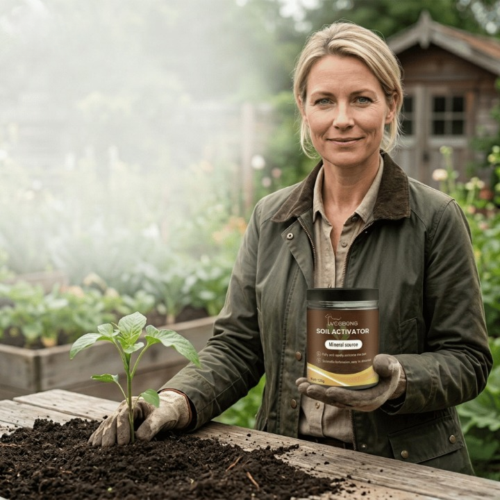 Soil Activator Powder – Potassium Mineral Complex for All Soil Types