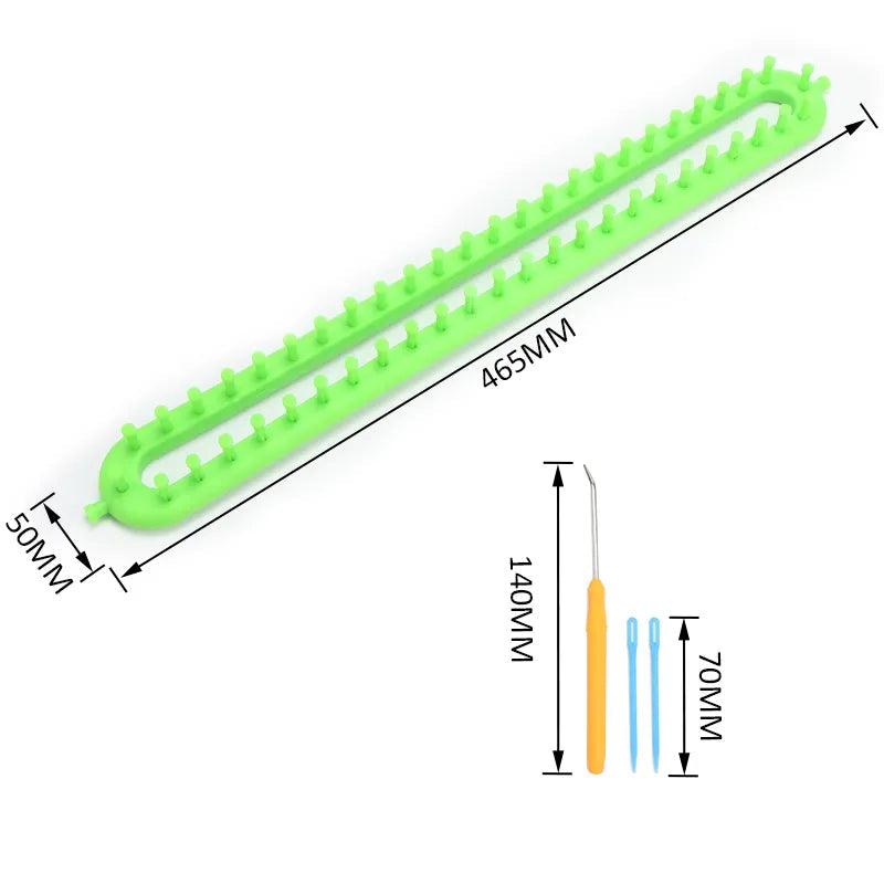 Needle-Free Knitting Loom – Easy, Portable Crafting for Everyone