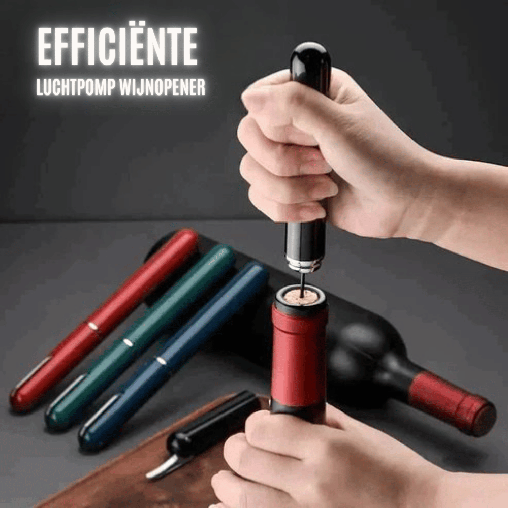 Air Pressure Corkscrew – Open Every Bottle Effortlessly