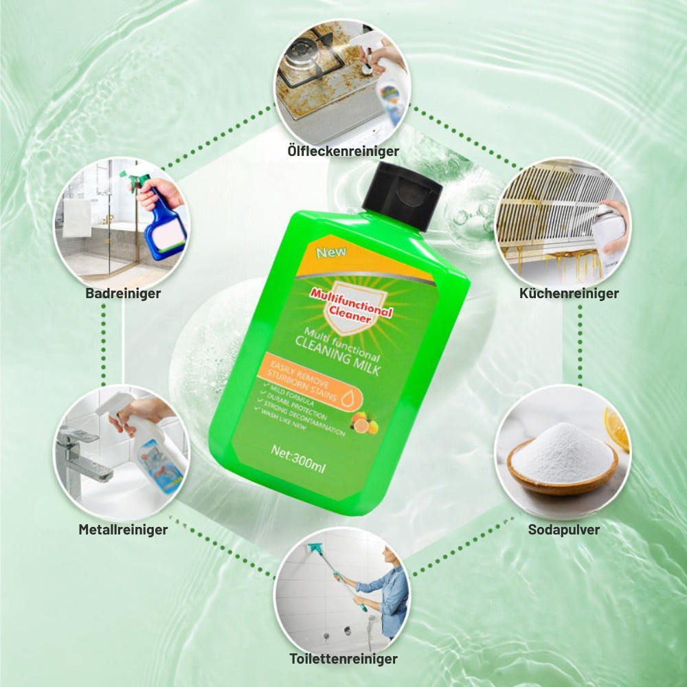 Multi-Purpose Cleaning Milk – Removes Stubborn Stains on All Surfaces