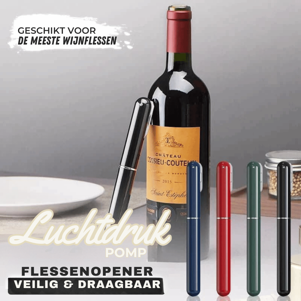 Air Pressure Corkscrew – Open Every Bottle Effortlessly