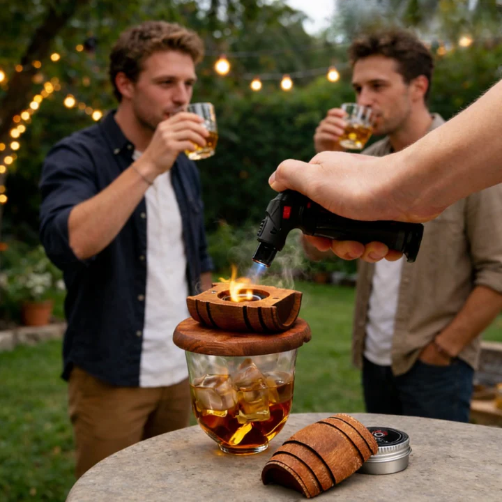 Cocktail-Smoker-Set – Smoky Aroma for Whiskey & Drinks