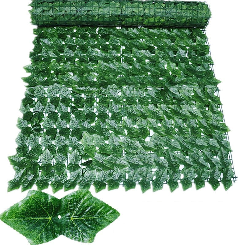 Artificial Leaf Privacy Screen – Weatherproof Garden Covering