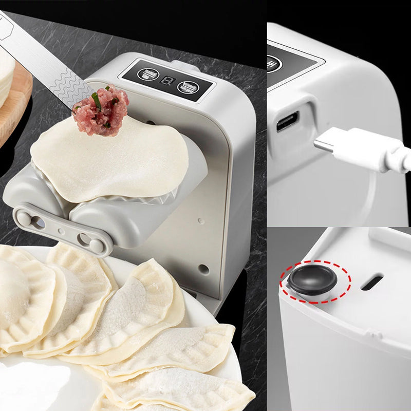 Electric Dumpling Maker – Evenly Folded at the Push of a Button