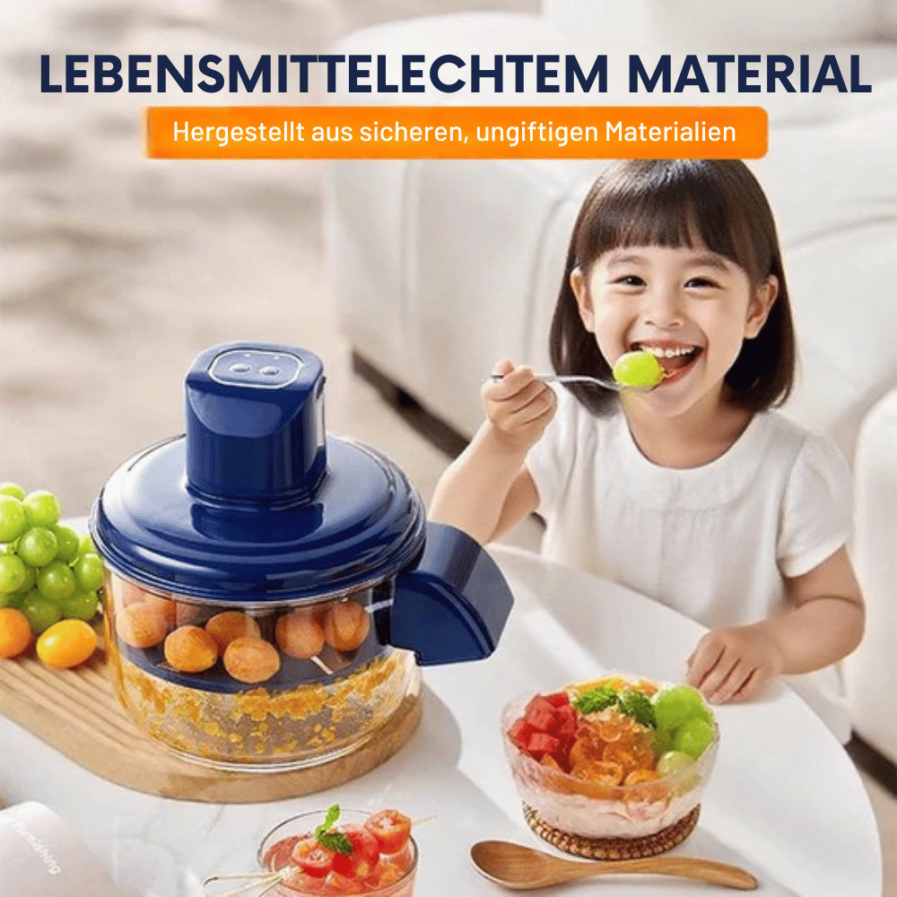 Electric Chopper with 5-Blade Knife Head