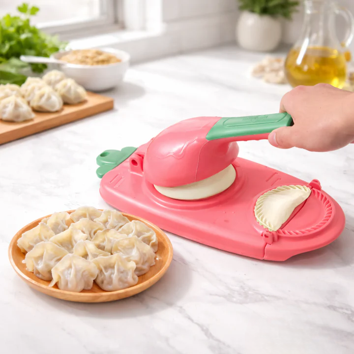 2-in-1 Dumpling Maker – Shape and Seal in One Step