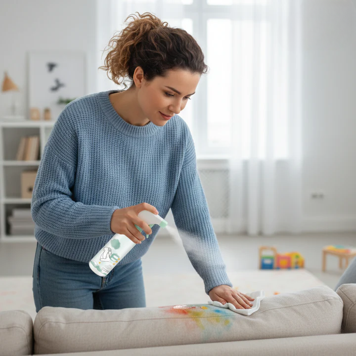 Fabric Stain Remover Spray – Stains Gone, No Drips