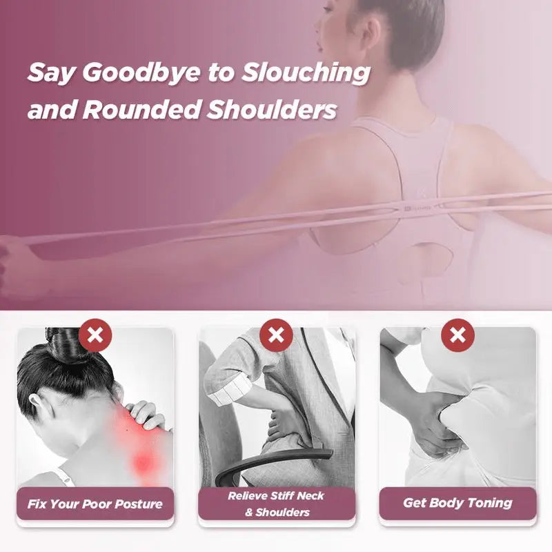 8-Shaped Training Band for Posture Correction – for Shoulders & Back