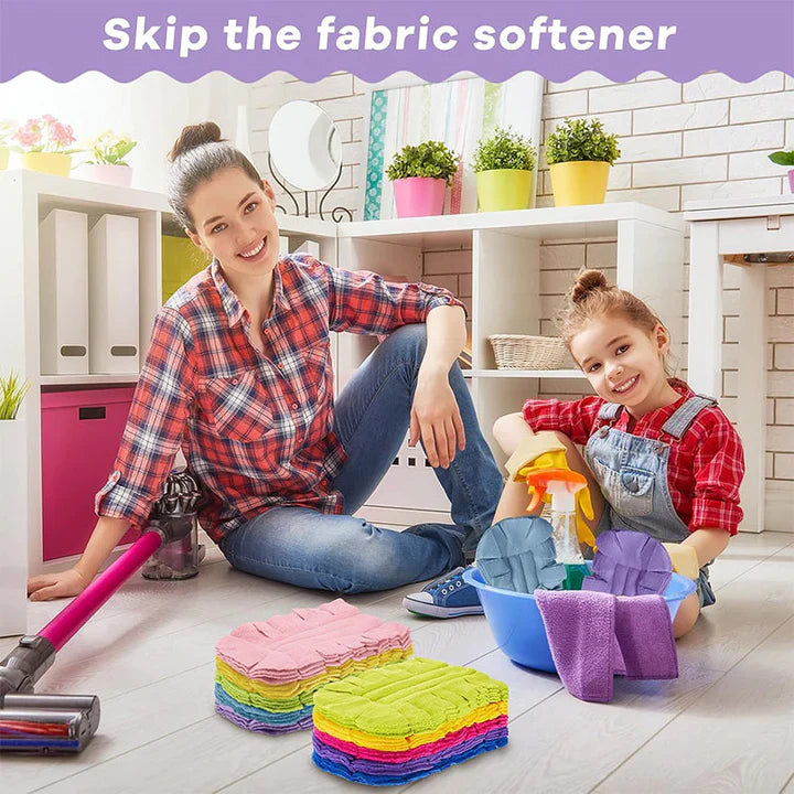 Microfiber Cleaning Pads – Dust, Hair & Dirt in One Swipe