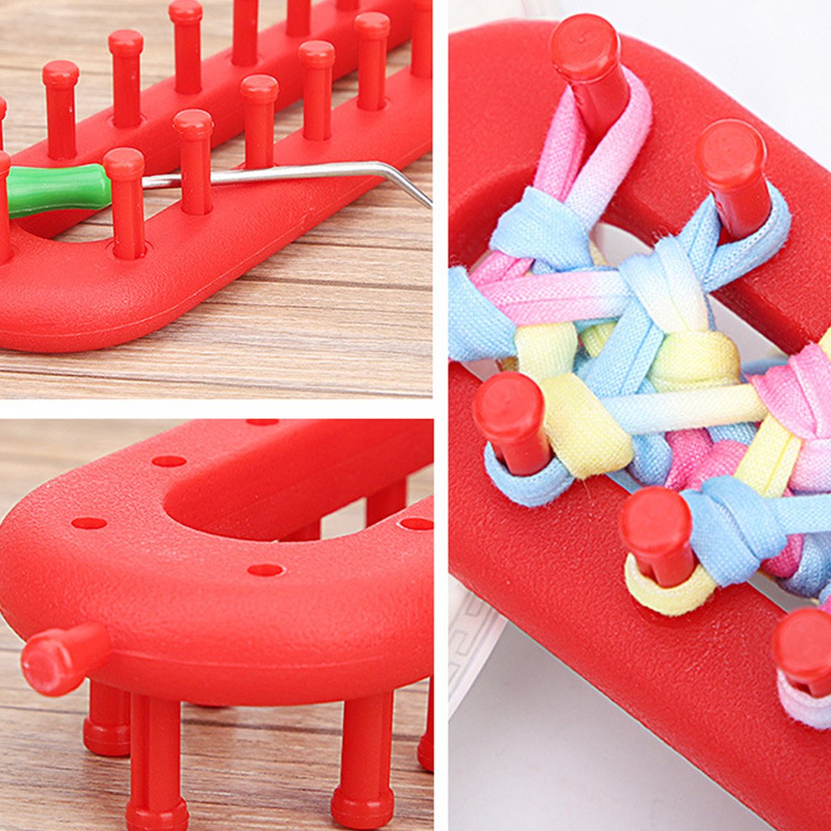 Needle-Free Knitting Loom – Easy, Portable Crafting for Everyone