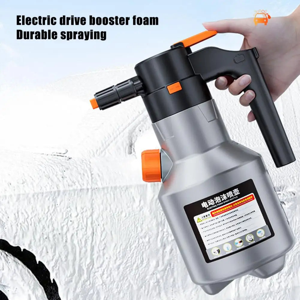 Electric Foam Spray Bottle – Even Foam Without Pumping