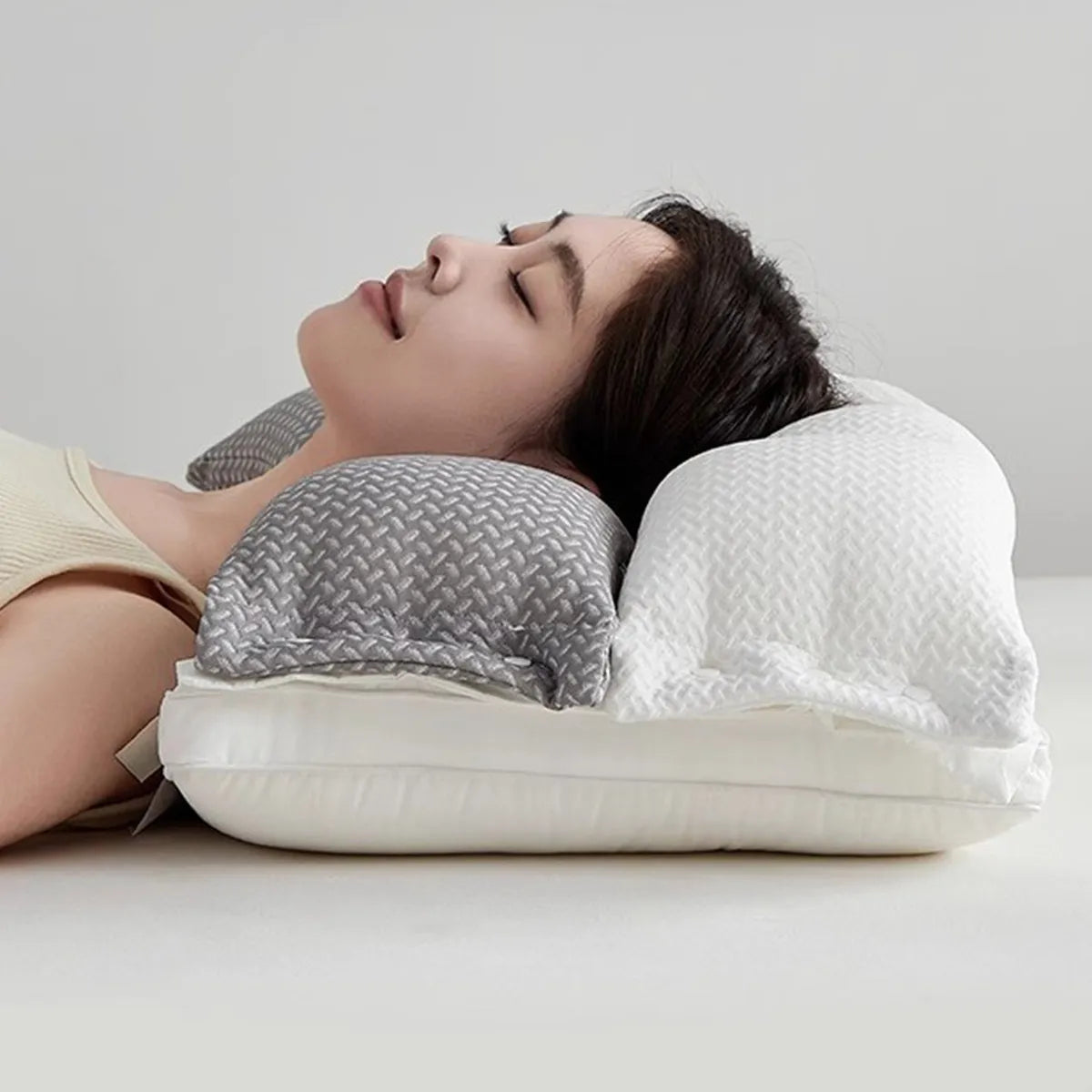 Ergonomic Neck Support Pillow – for Side and Back Sleepers