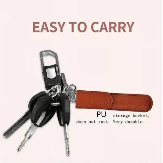 Ear Cleaning Set with 6 Stainless Steel Tools and Leather Case