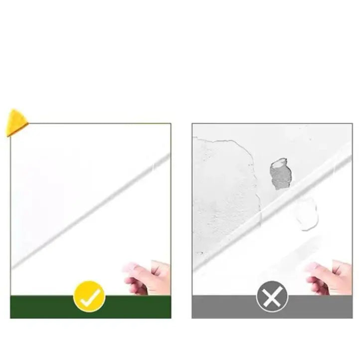 Electrostatic Wall Stickers – Transparent & Reusable