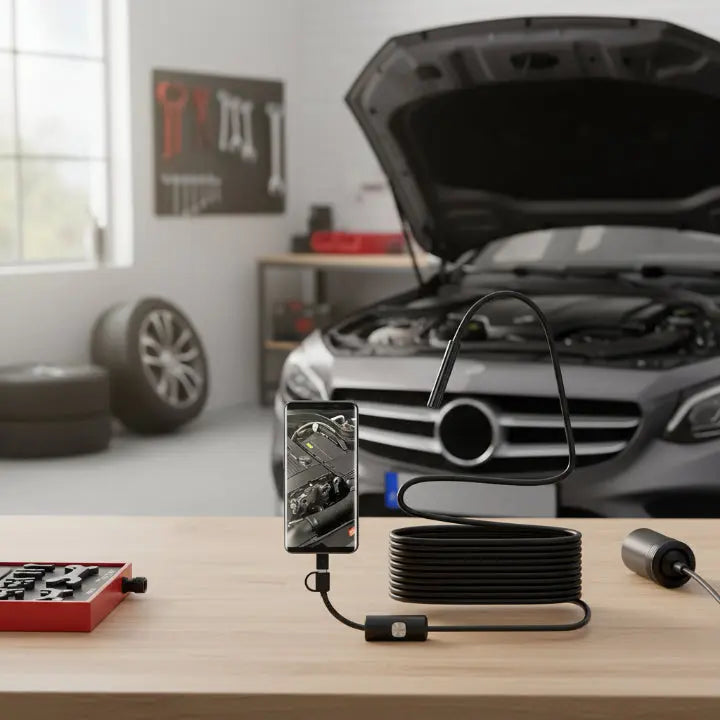 HD Endoscope Camera – See Everywhere – Save €180+ on Handyman Costs