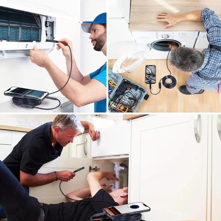 HD Endoscope Camera – See Everywhere – Save €180+ on Handyman Costs