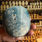 Ceramic Herb Stripper with Rustic Craft Charm