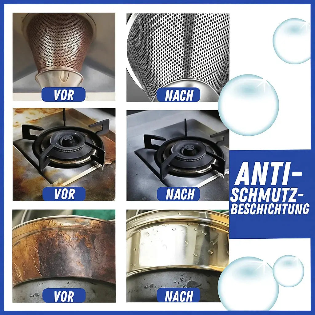 Bubble Cleaner – Stubborn dirt & grease dissolves in SECONDS – No scrubbing required!