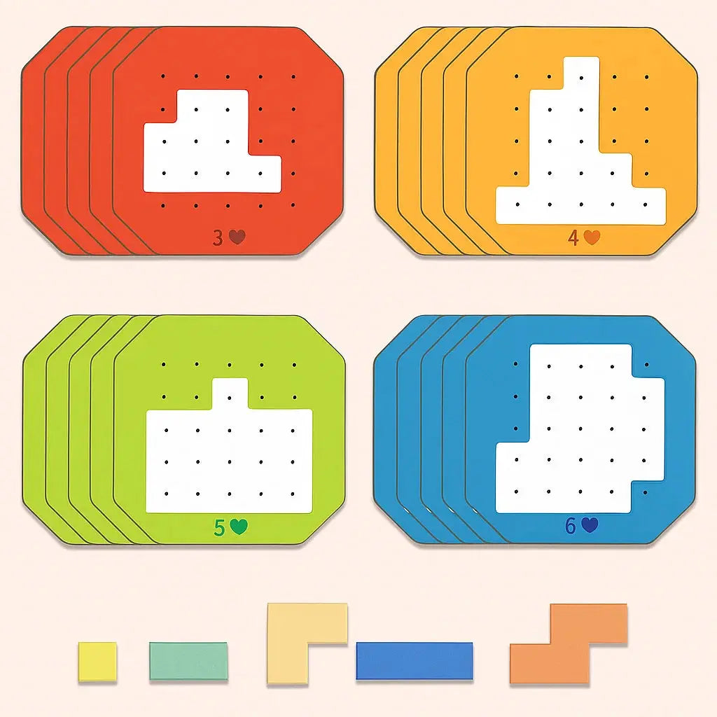 Logic Puzzle Game – Promotes Creativity, Focus & Collaborative Learning
