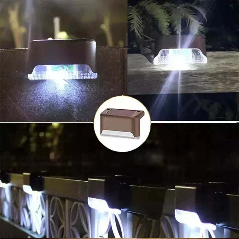 Solar Step Light 8-Piece Set – Safe and Beautifully Lit