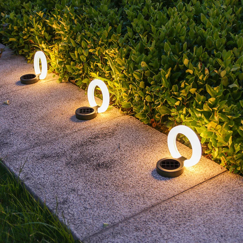 Solar Garden Light with 360° Adjustable Light Head