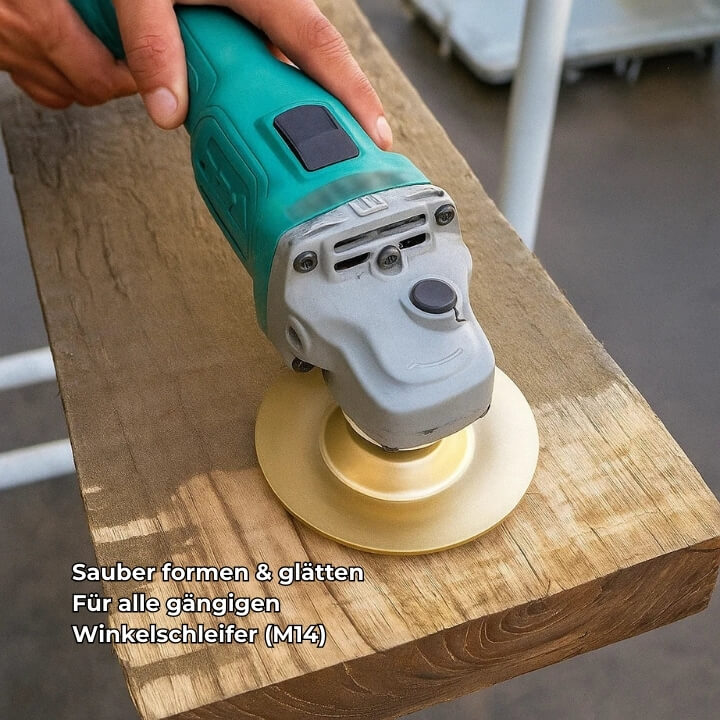 Wood Carving Disc Set for Angle Grinders – Shape Cleanly Without Loss of Power