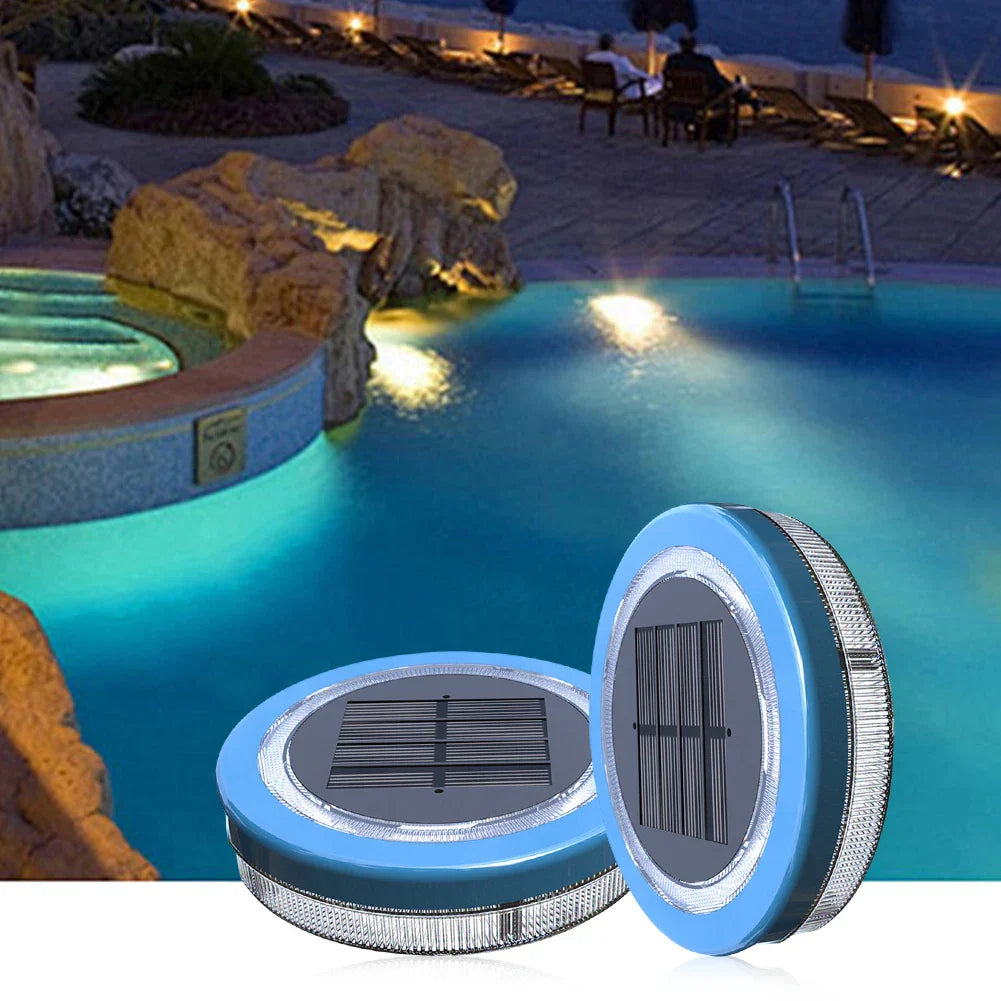 Solar Pool Light – Floating & Waterproof with Color LED