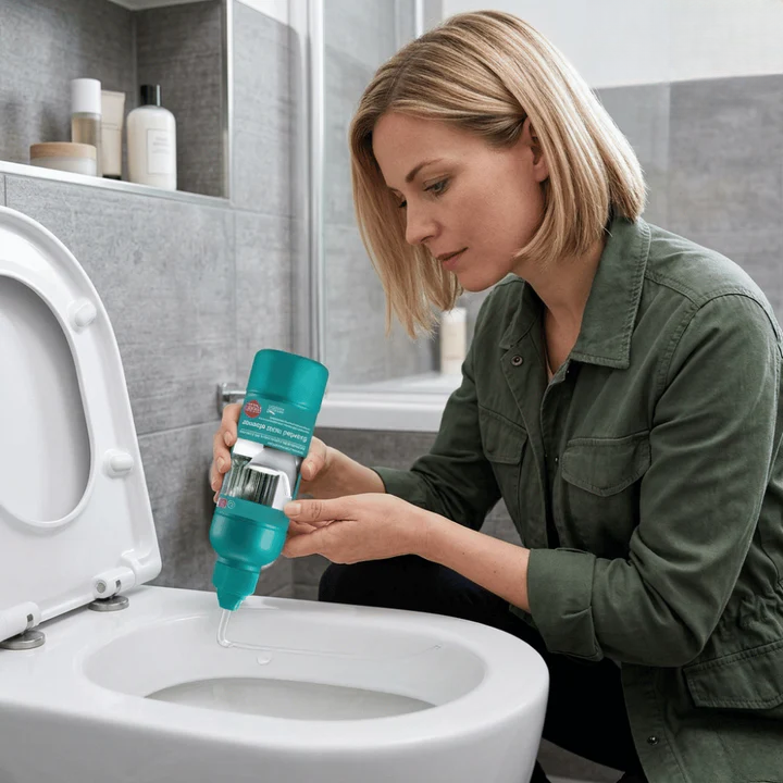 Fragrant Toilet Cleaning Gel – Thick Formula with Nozzle