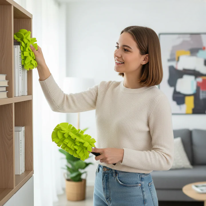 Microfiber Cleaning Pads – Dust, Hair & Dirt in One Swipe