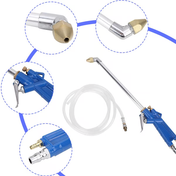 Air Pressure Gun with Long Nozzle – Cleans Hard-to-Reach Areas