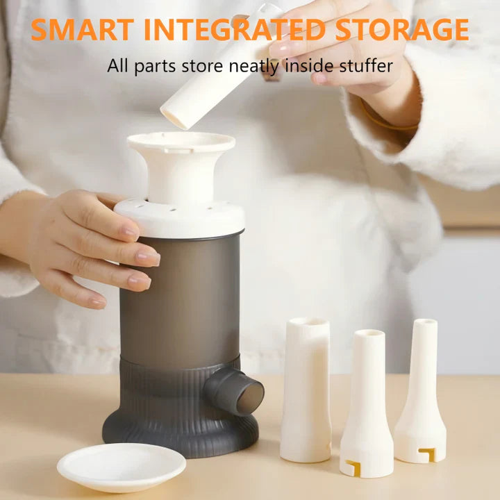 Manual Sausage Filler with 4 Filling Tubes