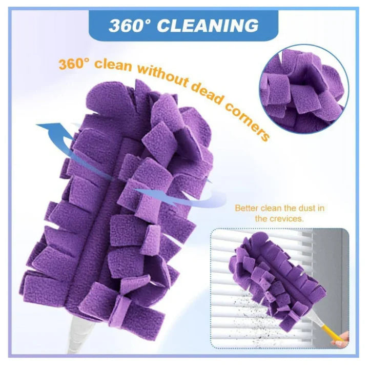 Microfiber Cleaning Pads – Dust, Hair & Dirt in One Swipe