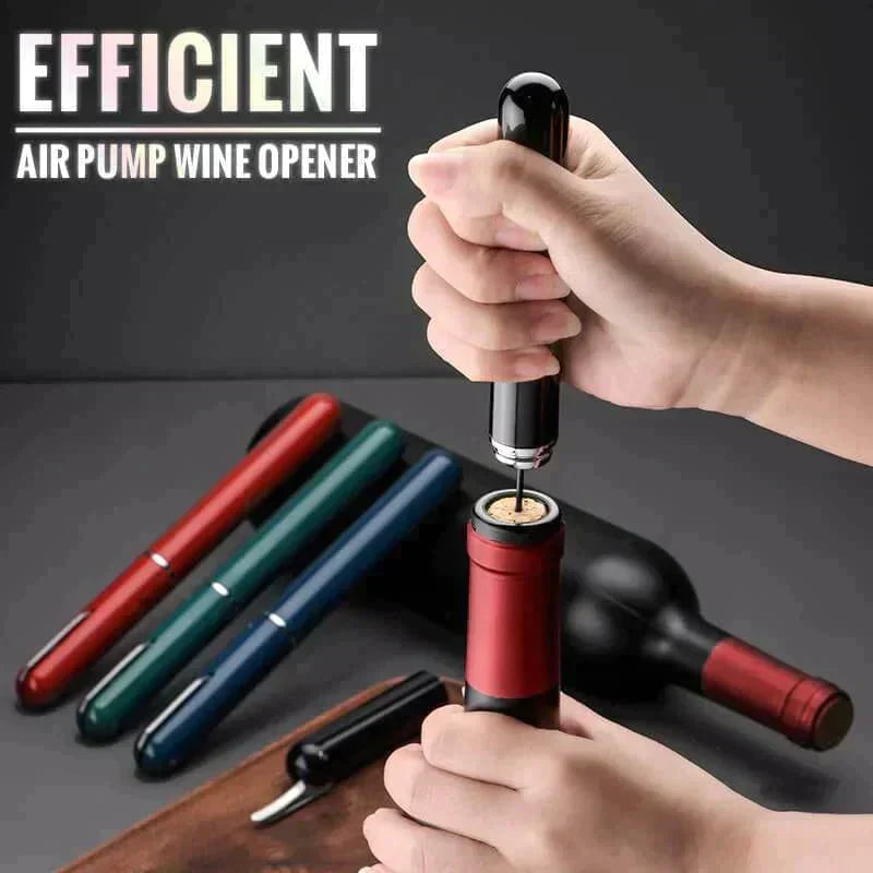 Air Pressure Corkscrew – Open Every Bottle Effortlessly