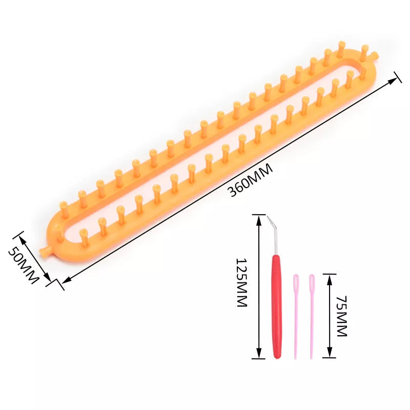Needle-Free Knitting Loom – Easy, Portable Crafting for Everyone