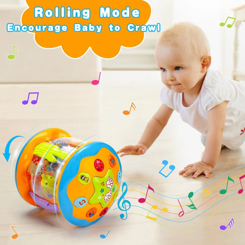 Rotating Baby Night Light Projector with Music